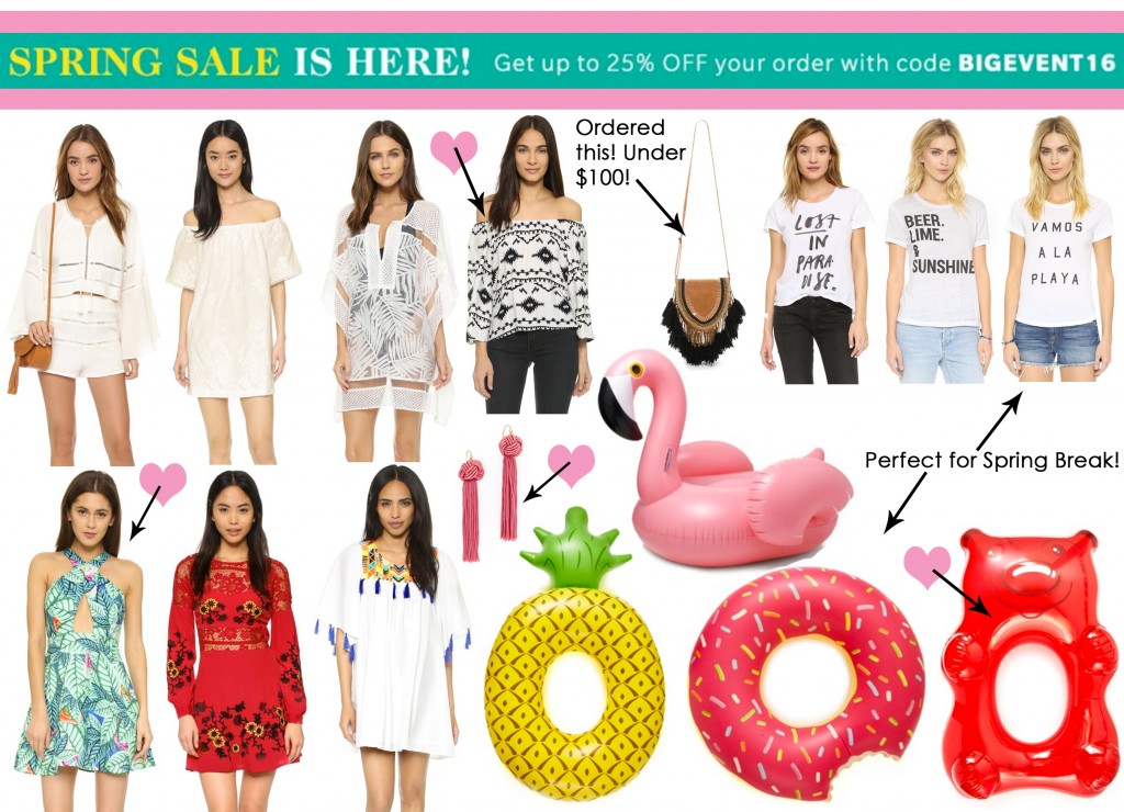 shopbop spring sale