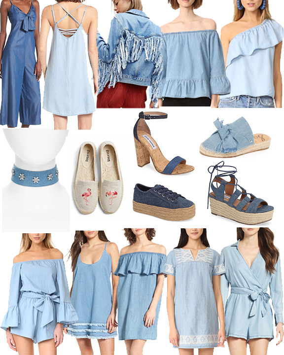 wkly weds chambray