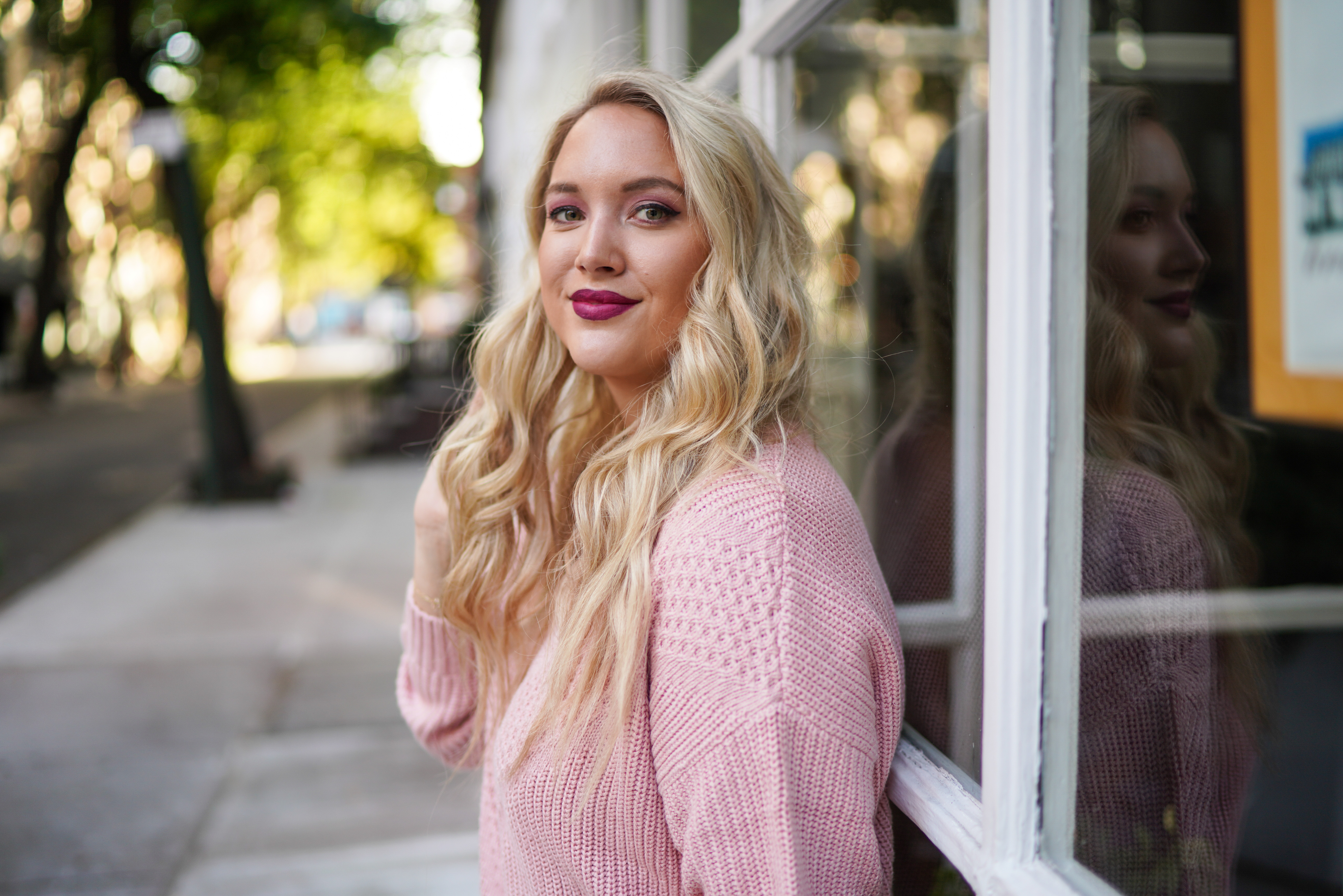 Pastel Pink Sweater - Kayleigh's Kloset
