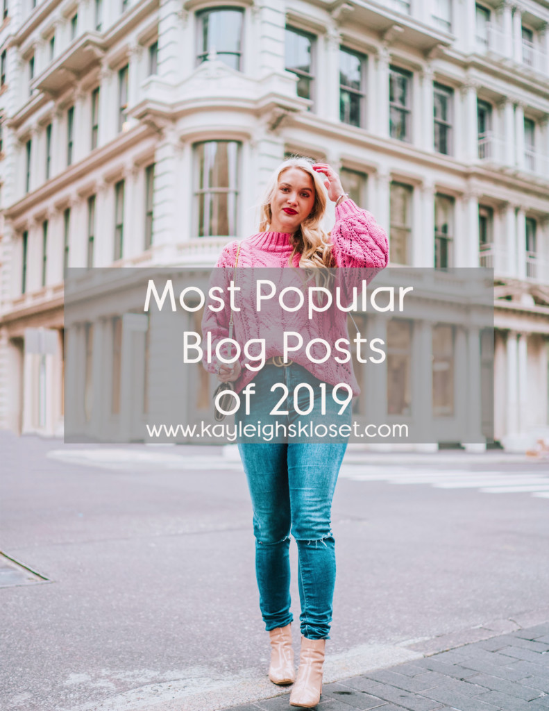 Most Popular Blog Posts of 2019 - Kayleigh's Kloset